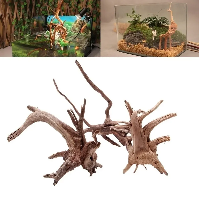 Aquarium Plant Growing - Natural Tree Trunk Driftwood Aquarium Fish