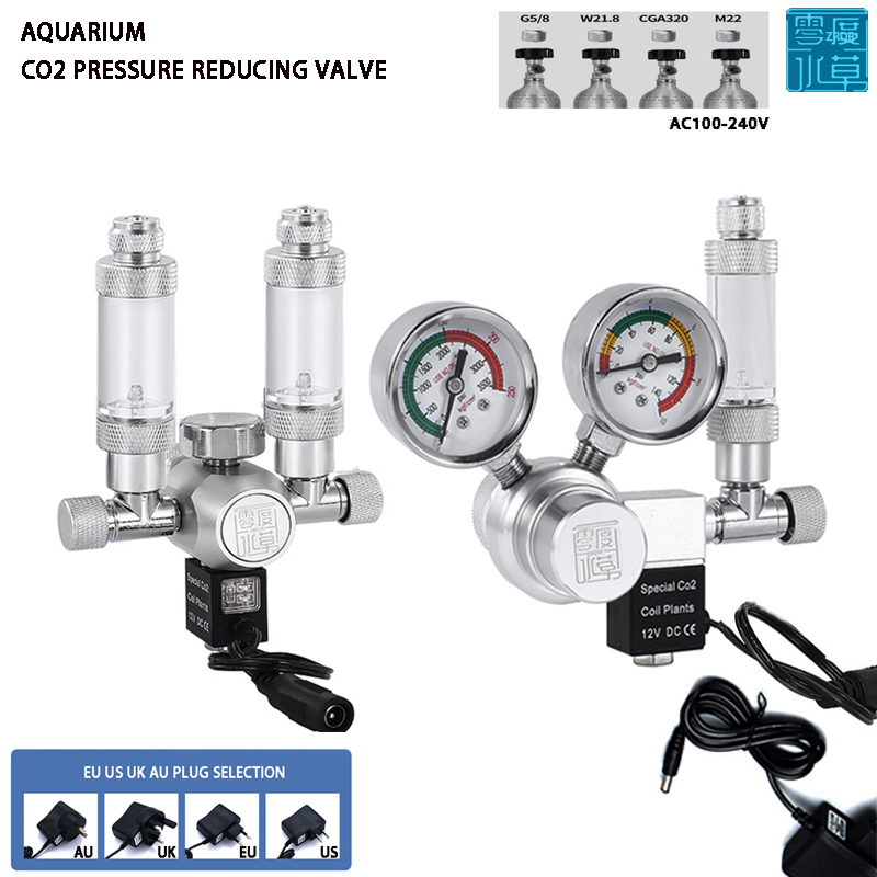 Planted Aquarium Co2 - Aquarium CO2 Regulator Solenoid Valve Bubble