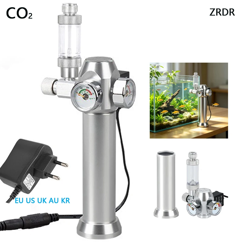 Planted Aquarium Co2 - Aquarium CO2 Regulator Solenoid Valve Bubble