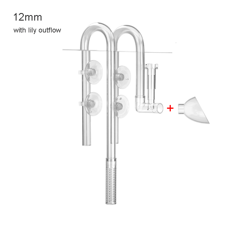 AQUAPRO Plastic Inflow Outflow - Aquarium Lily Pipe 评论和价格