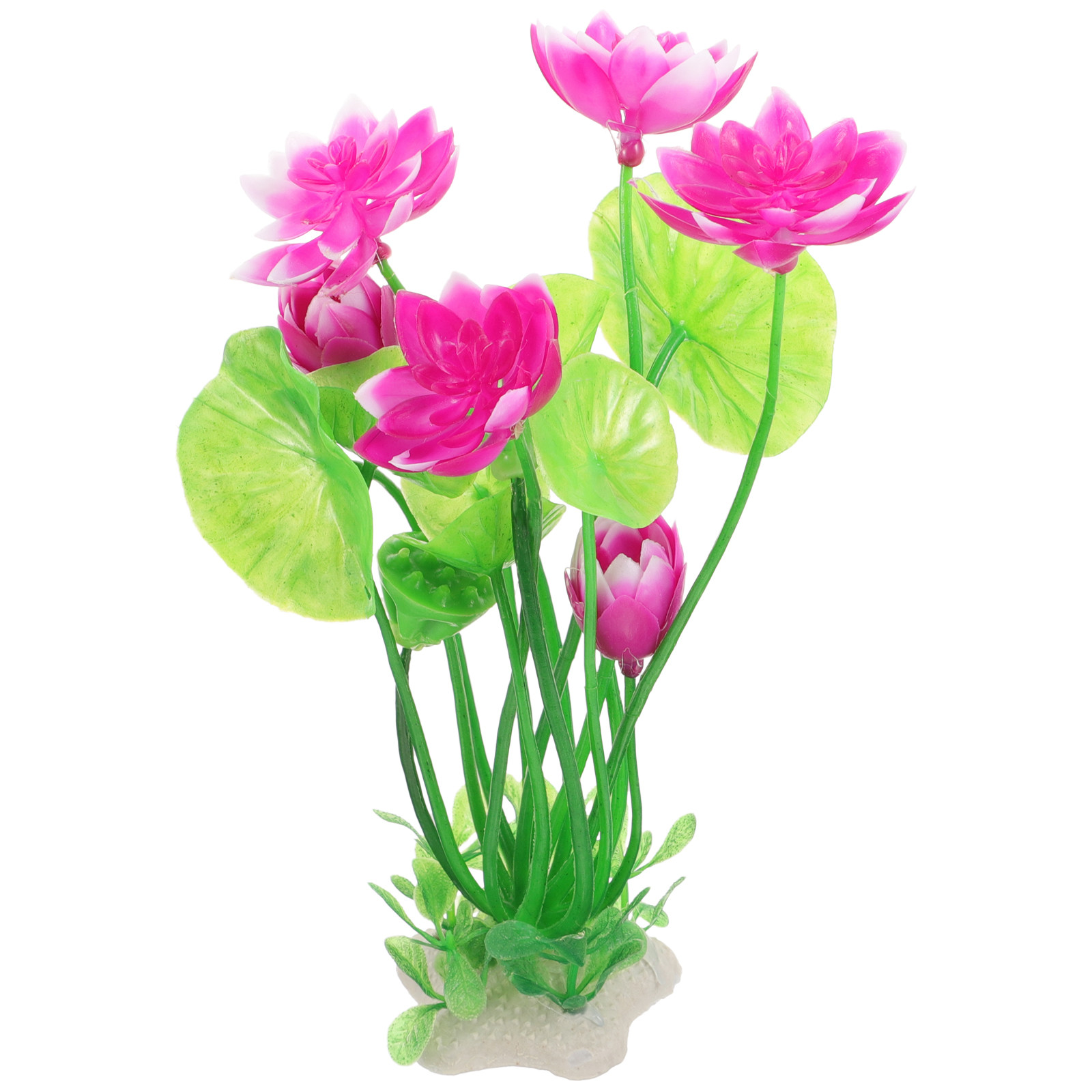 Fish Tank Lotus Flower Decor A - Non Planted Aquarium Fish 评论和价格