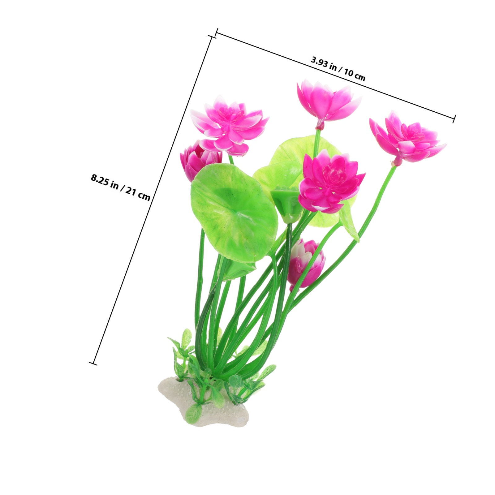 Fish Tank Lotus Flower Decor A - Non Planted Aquarium Fish 评论和价格