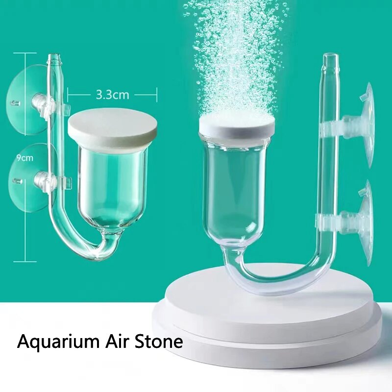 1Set Glass Air Pump Sand Stone - Aquarium Lily Pipe 评论和价格