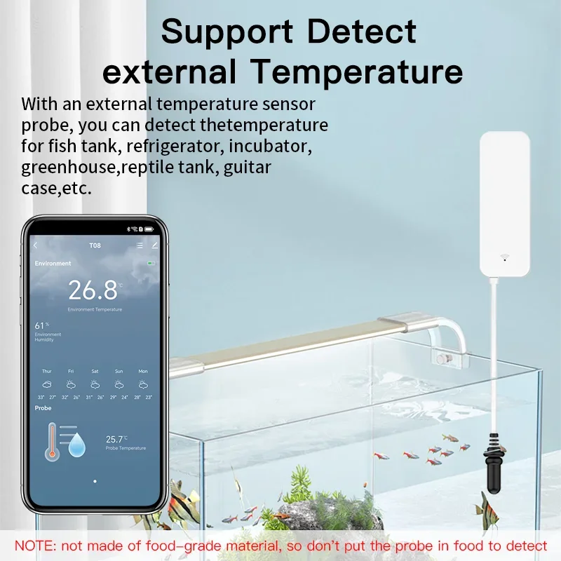 Tuya WiFi Temperature Humidity - Aquarium Planted Plants 评论和价格
