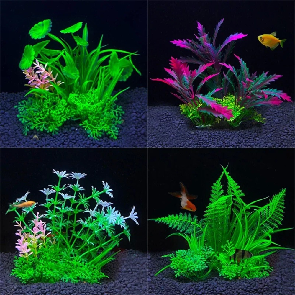 2pcsFish TankOrnament Plant Aq - Planted Aquarium Bowl 评论和价格