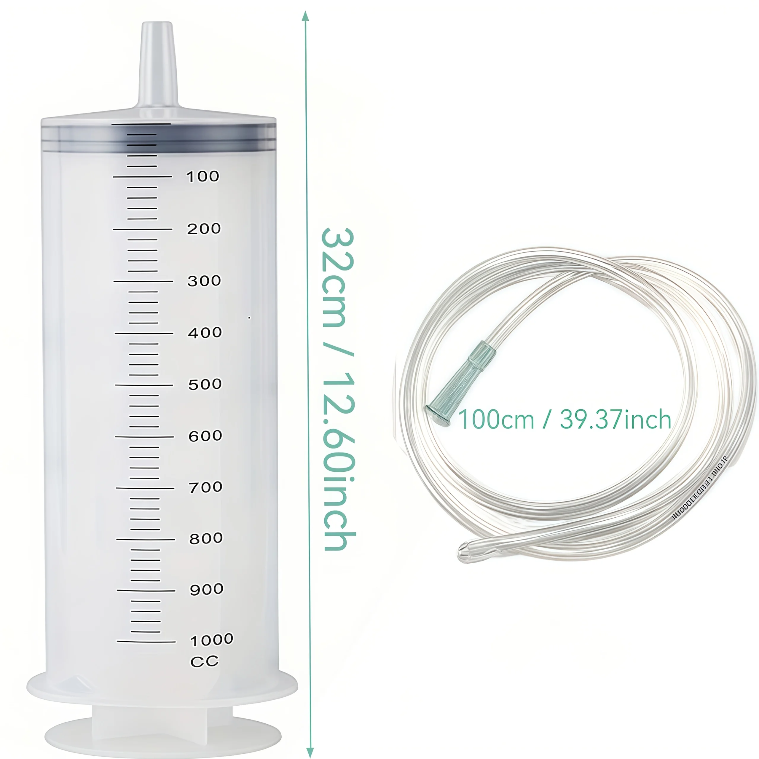 1000ml Large Plastic Syringe S - Aquarium Plant Lab 评论和价格