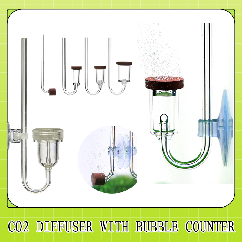 MINI CO2 Diffuser With Bubble  - Aquarium Plant No Co2 评论和价格