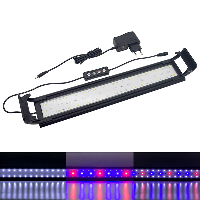 Aquarium LED Light for 16-64CM - Aquarium Plant Growing 评论和价格
