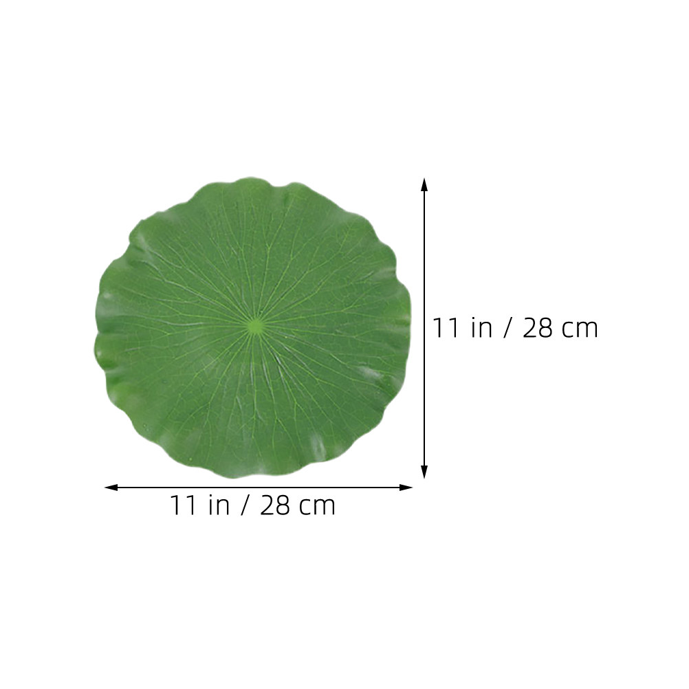 15Pcs Artificial Lily Pads Rea - Aquarium Planted Plants 评论和价格