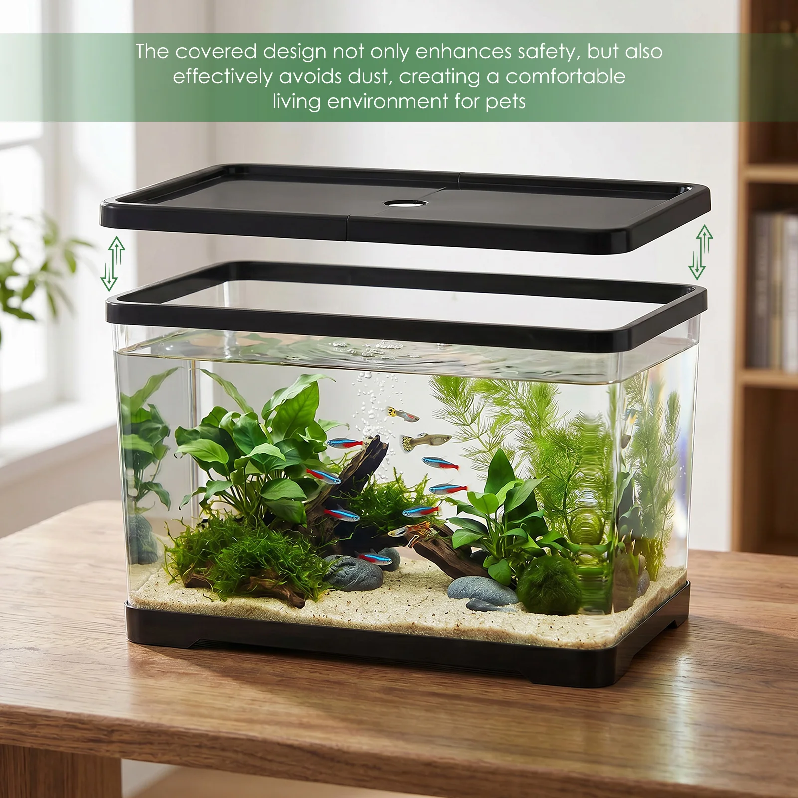 Transparent Fish Tank Aquarium - Planted Aquarium Bowl 评论和价格