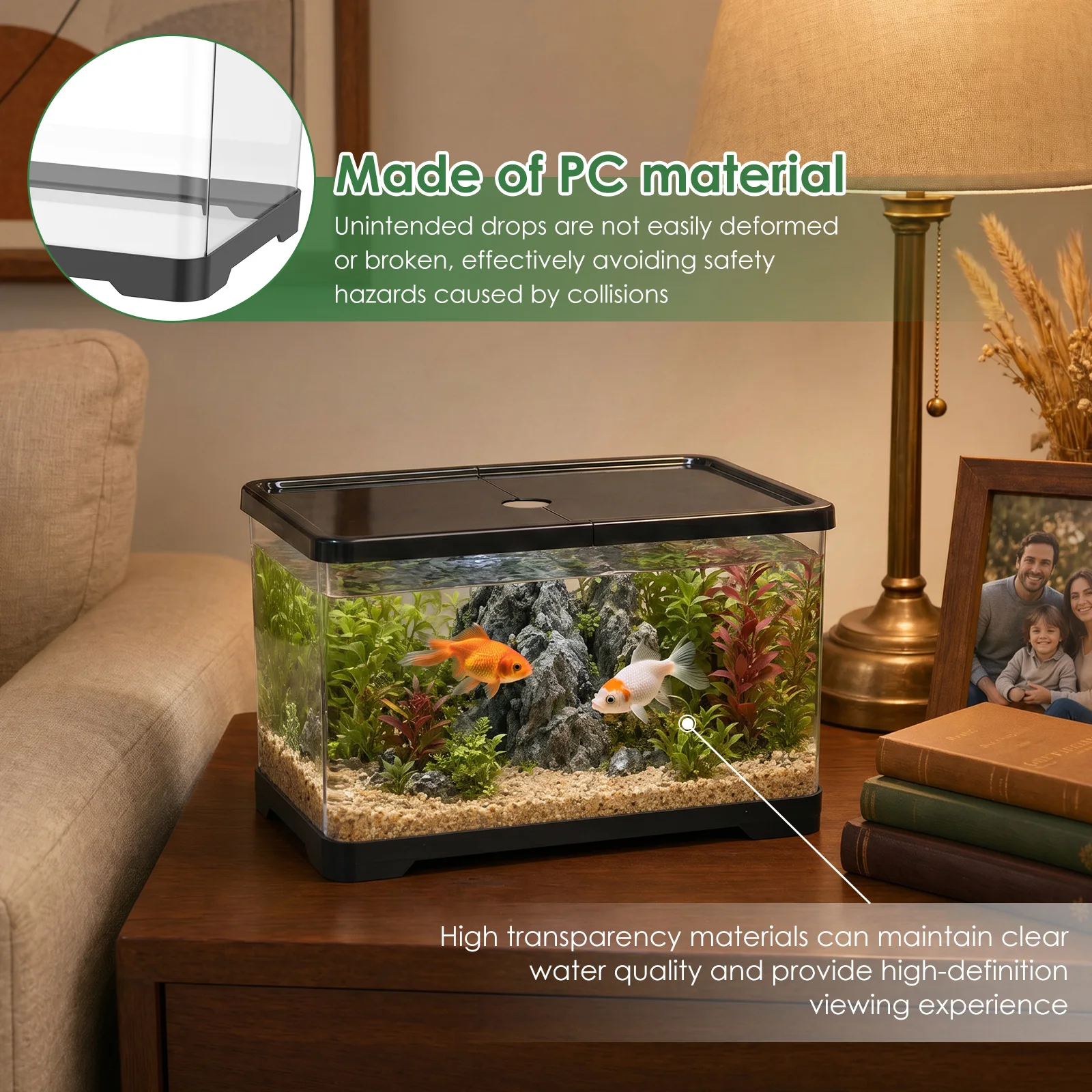 Transparent Fish Tank Aquarium - Planted Aquarium Bowl 评论和价格