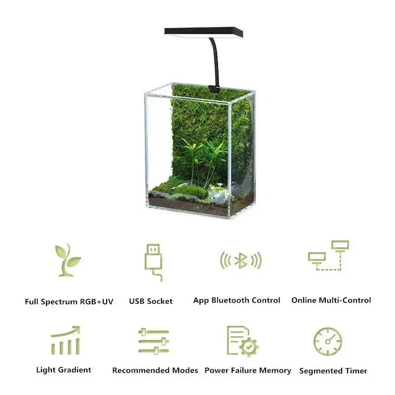 WEEK AQUA Mag Pro USB Nano Aqu - Aquarium Plant Growing 评论和价格