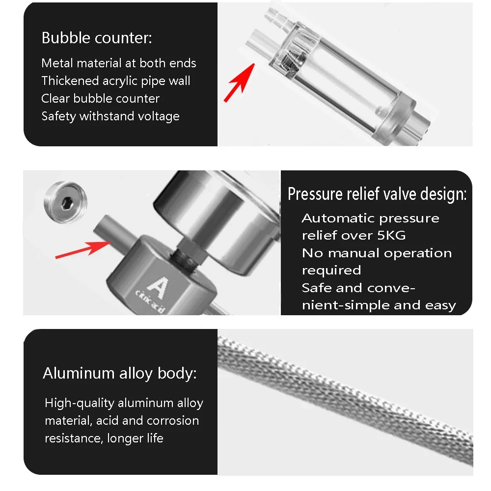 Aquarium DIY CO2 Reactor Gener - Planted Aquarium Parameters 评论和价格