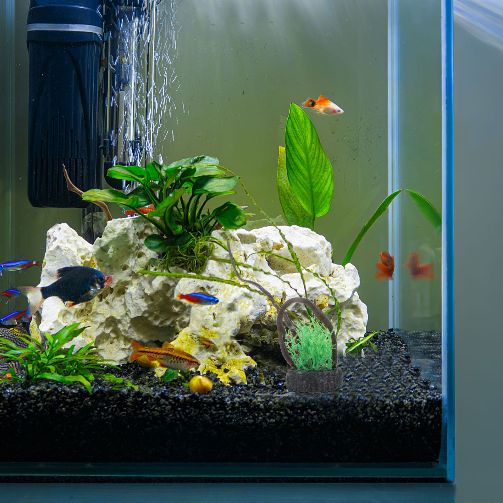 Realistic Artificial Aquarium  - Non Planted Aquarium Fish 评论和价格