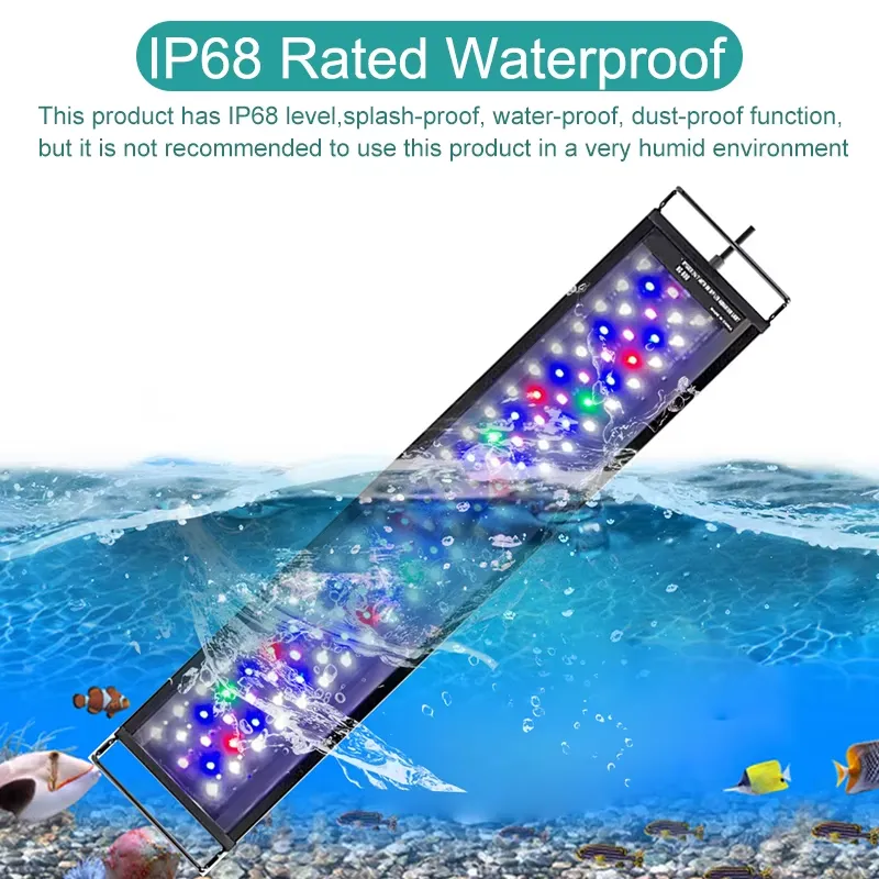 New 60cm Full Spectrum LED Aqu - Planted Aquarium Hours 评论和价格