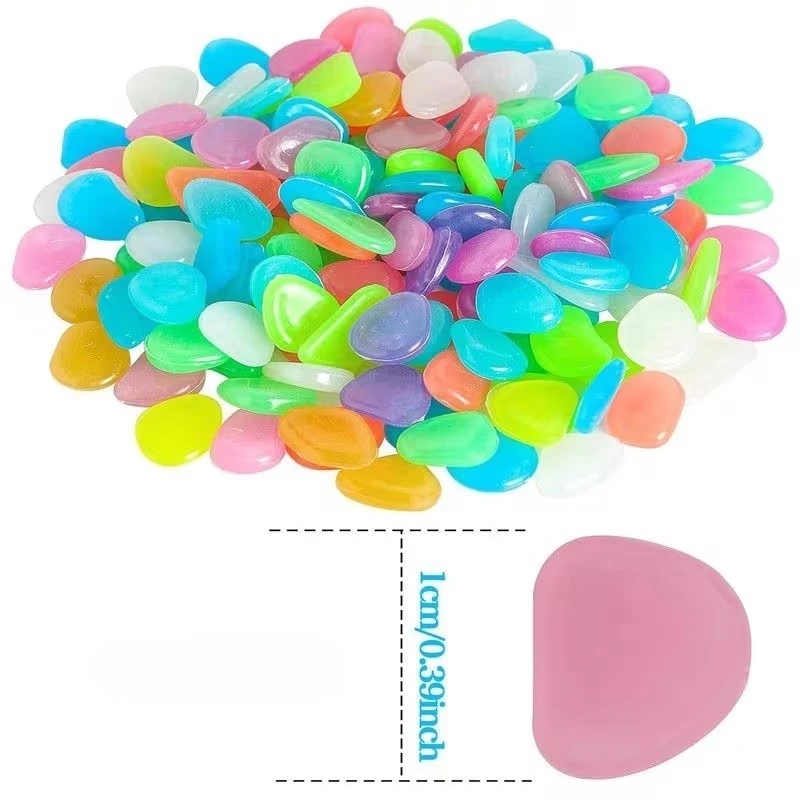 50-200pcs Glow in The Dark Peb - Aquarium Planted Plants 评论和价格