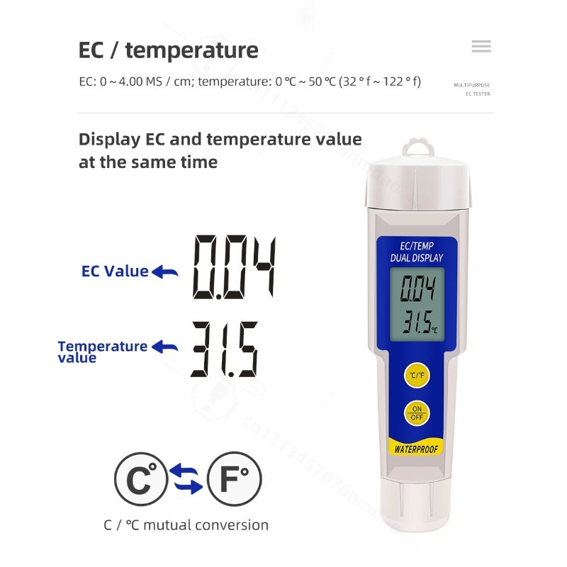 EC-315 2 in 1 Soil EC Tester M - Aquarium Plant Lab 评论和价格