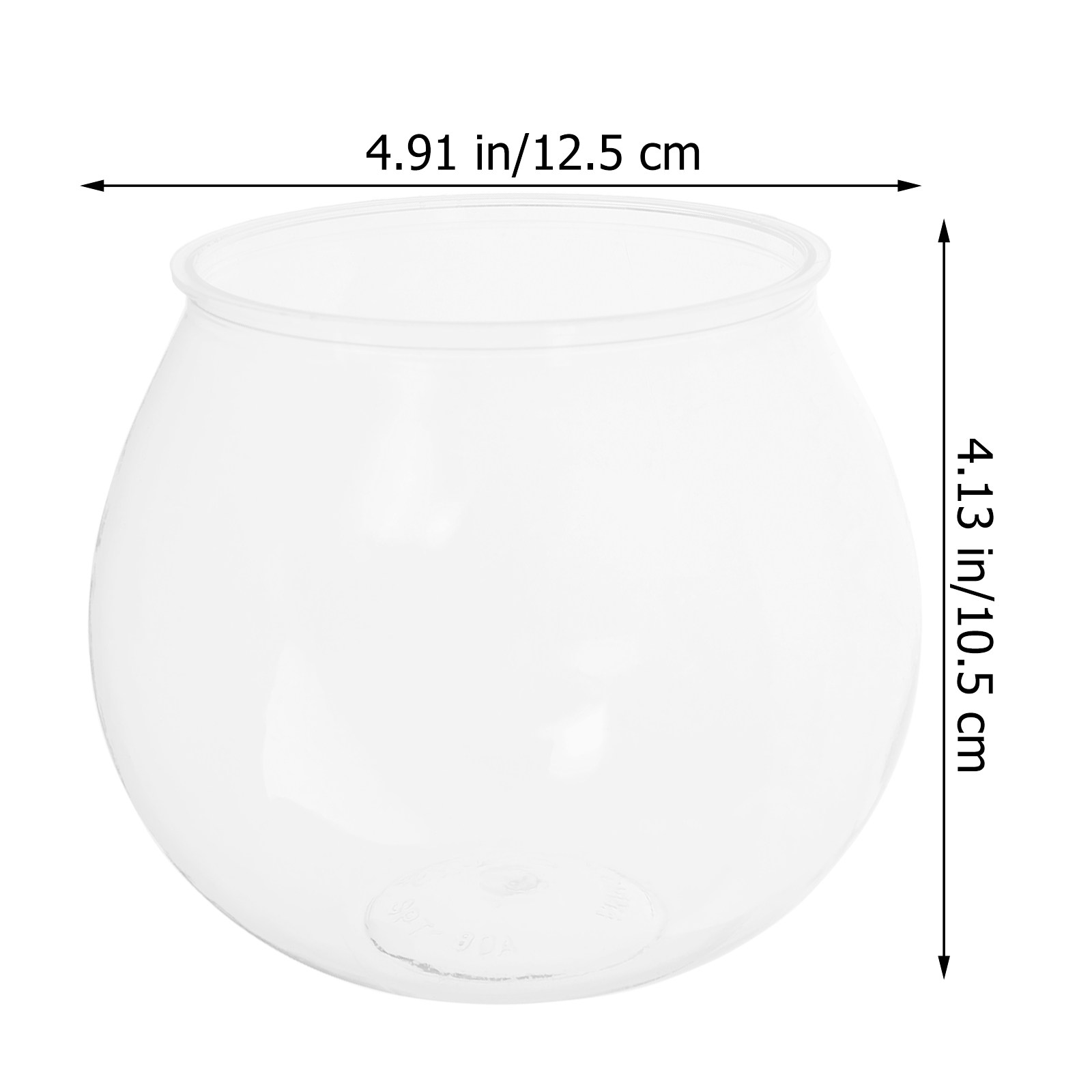 4Pcs Small Plastic Fish Tank T - Planted Aquarium Bowl 评论和价格