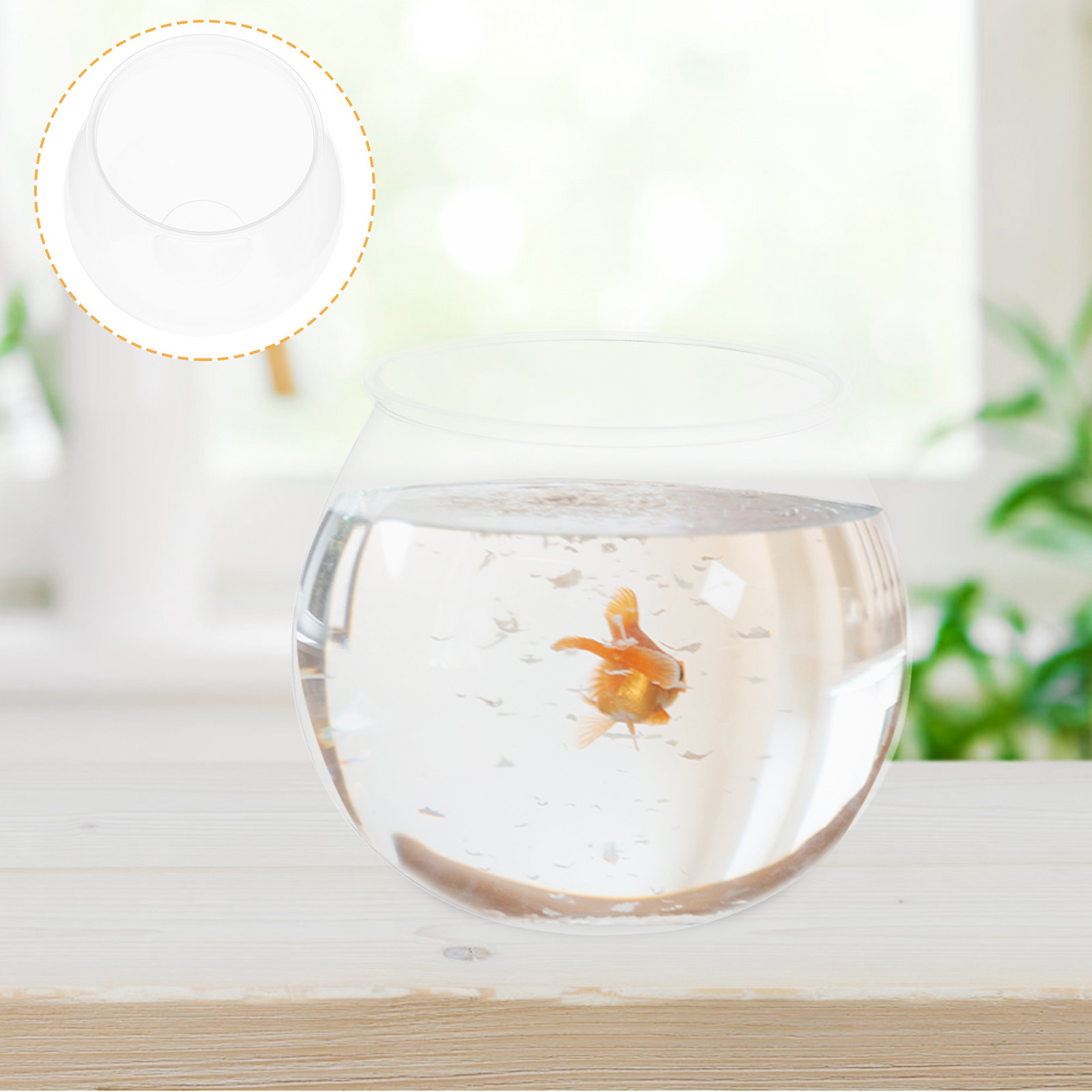 4Pcs Small Plastic Fish Tank T - Planted Aquarium Bowl 评论和价格