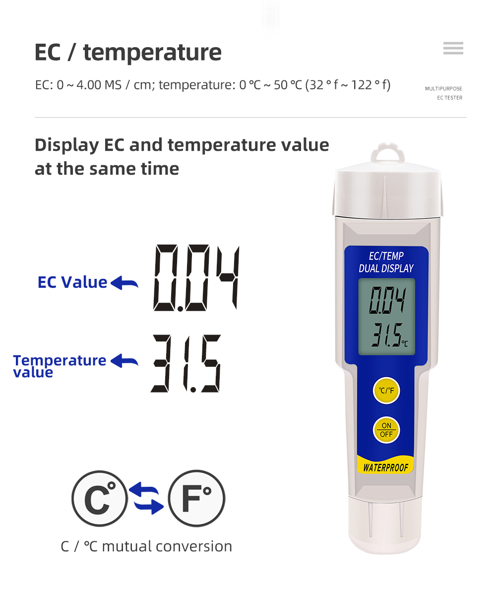EC-315 2 in 1 Soil EC Tester M - Aquarium Plant Lab 评论和价格