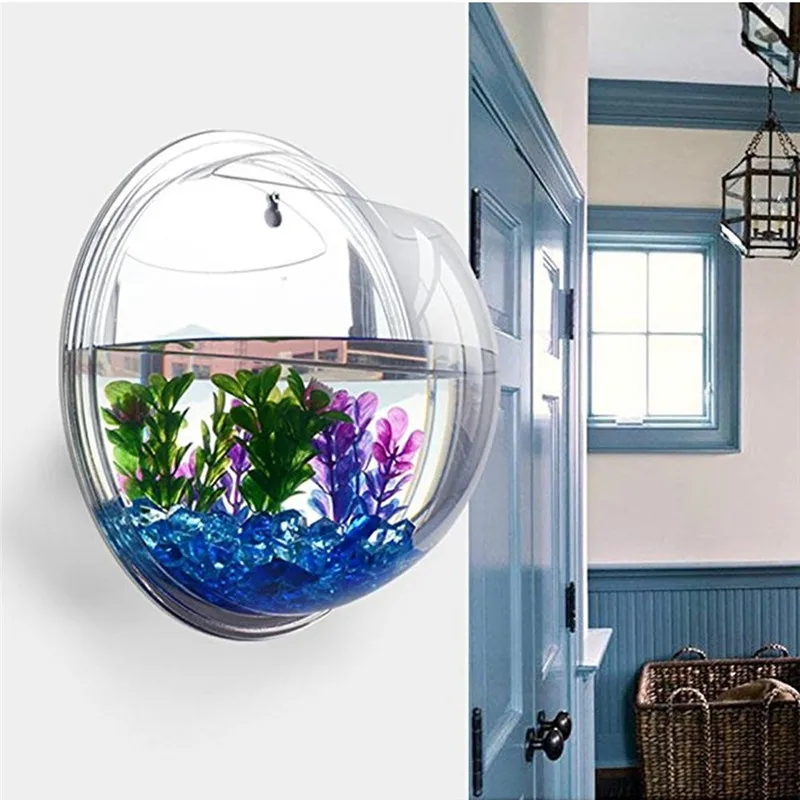Transparent acrylic hanging wa - Planted Aquarium Bowl 评论和价格