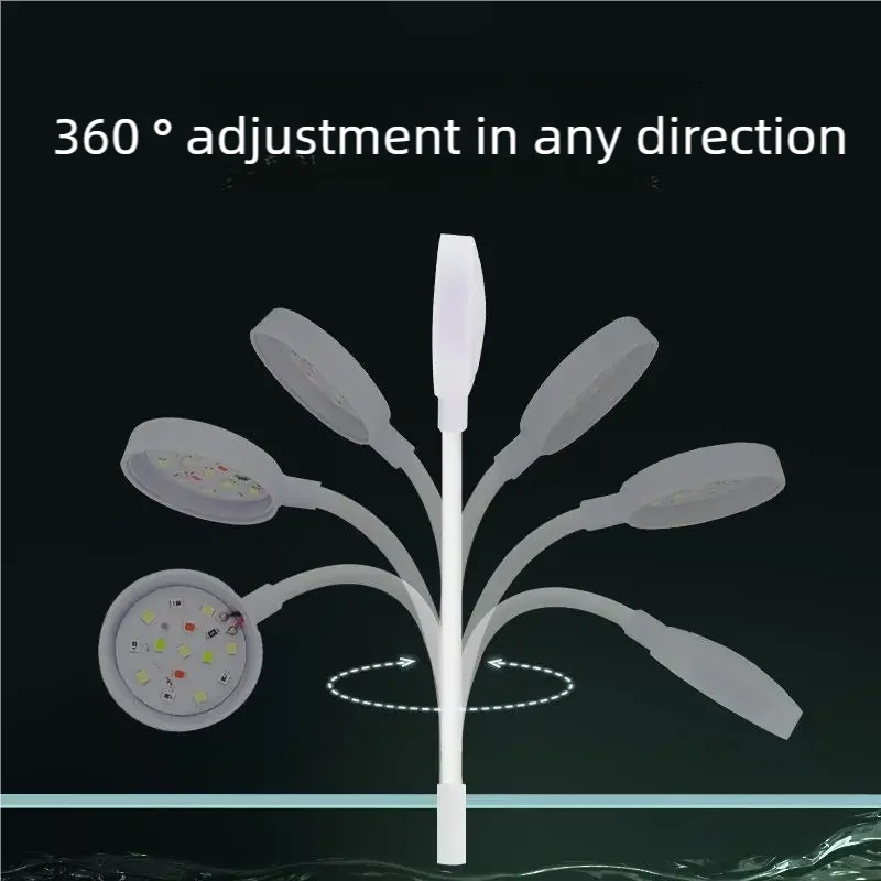 3W LED Clip-On Aquarium Light  - Aquarium Plant Growing 评论和价格