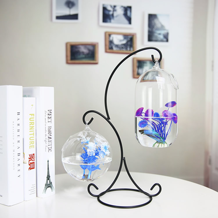 Creative Double-deck Suspended - Planted Aquarium Bowl 评论和价格