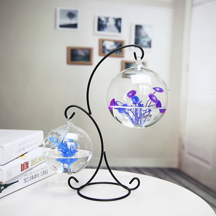 Creative Double-deck Suspended - Planted Aquarium Bowl 评论和价格