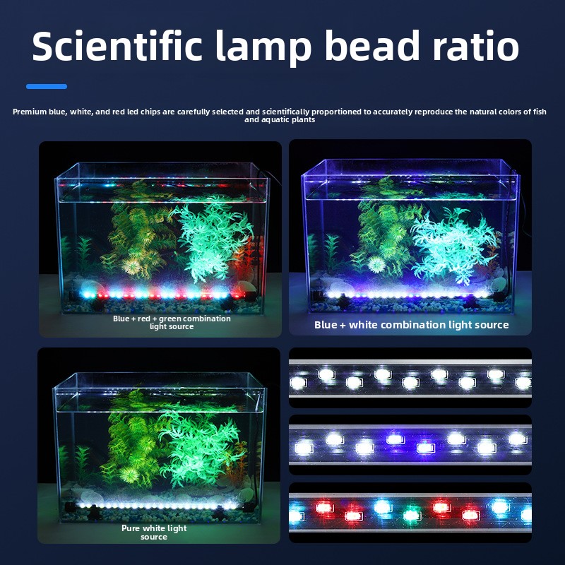 Aquarium LED Light Waterproof  - Aquarium Plant Growing 评论和价格