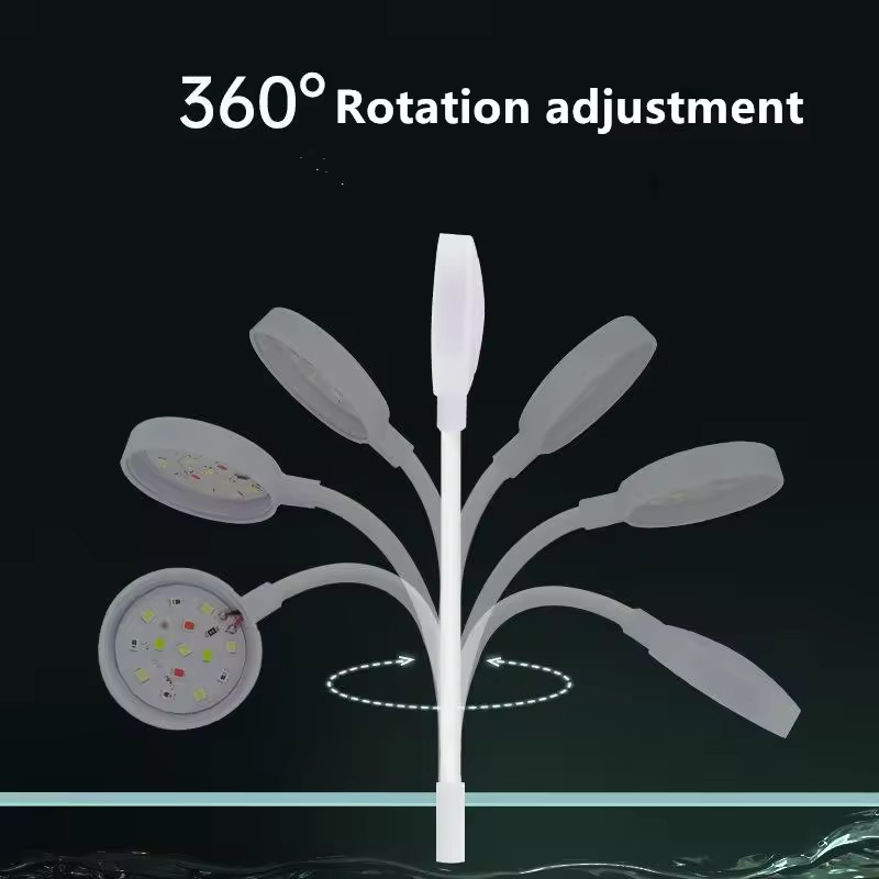 USB LED Fish Tank Clip Lamp Hi - Aquarium Plant Growing 评论和价格