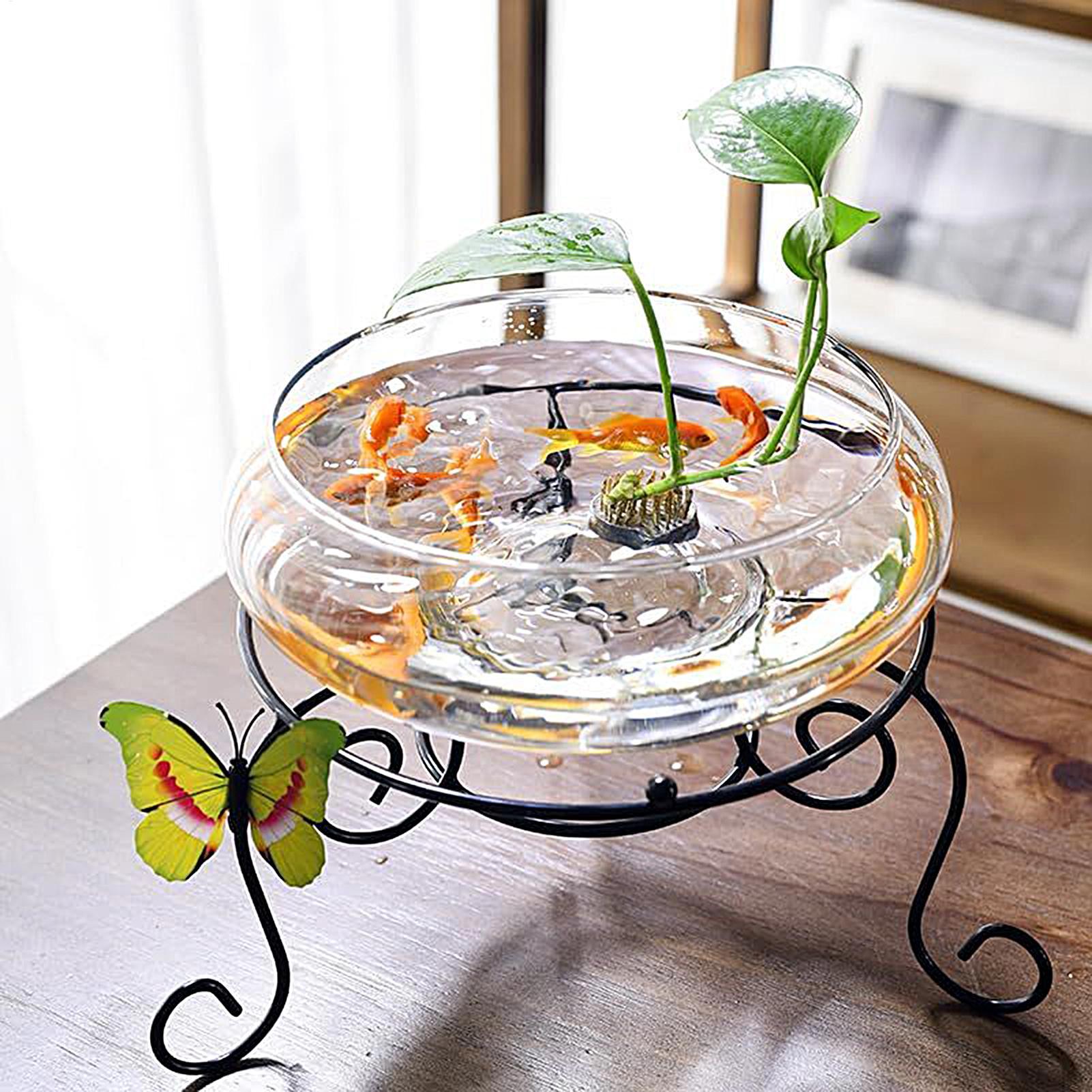 Fish Glass Bowl Glass Large Hy - Planted Aquarium Bowl 评论和价格