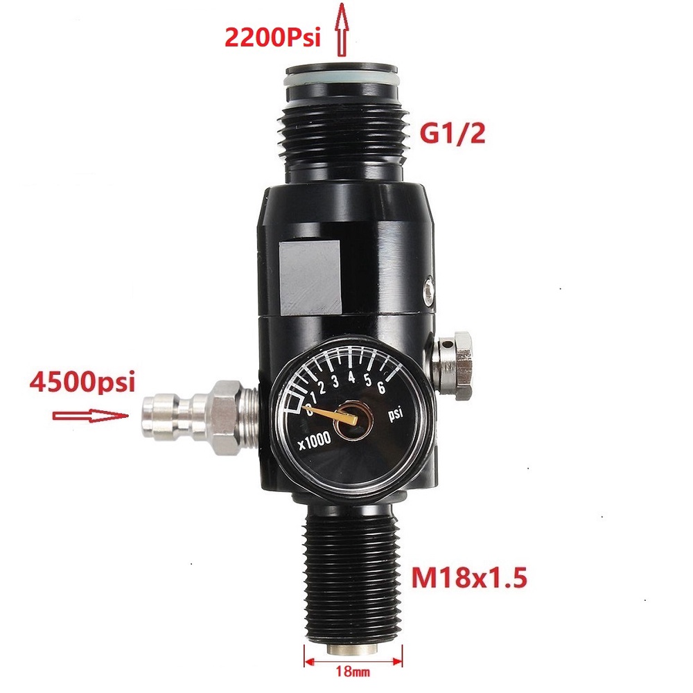 Regulator Valve 5/8-18UNF or M - Planted Aquarium Co2 评论和价格