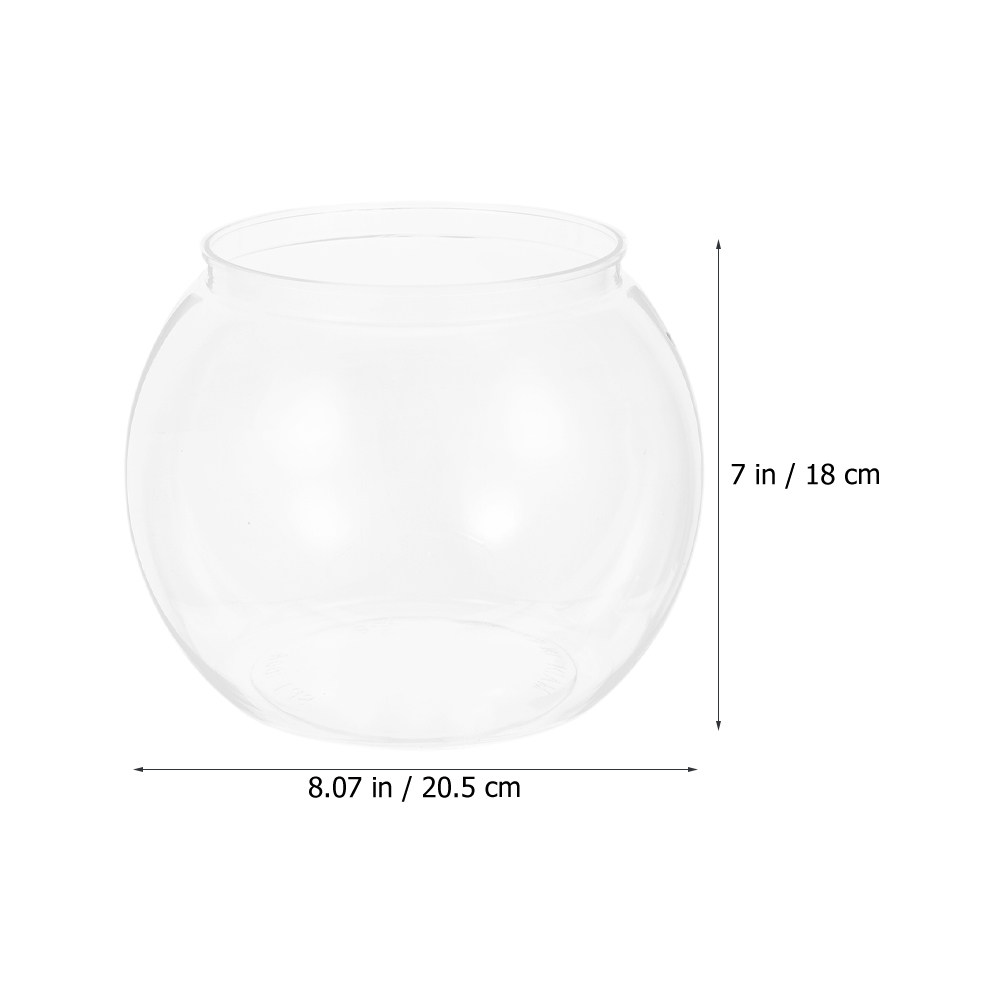 1Set High Transparency Round F - Planted Aquarium Bowl 评论和价格