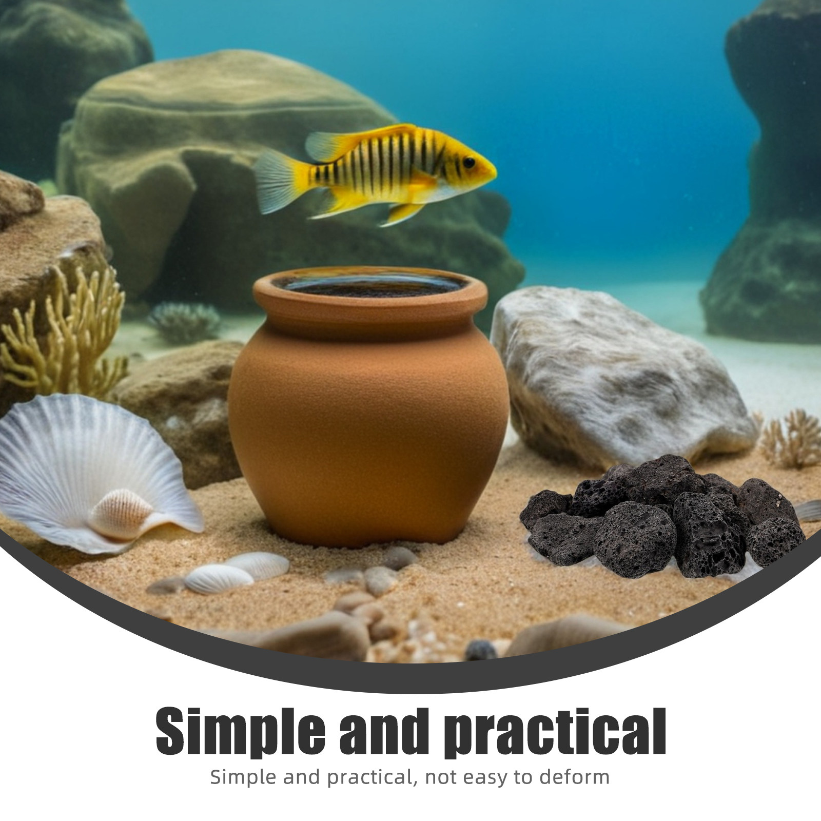 1Pack Natural Volcanic Stones  - Aquarium Planted Plants 评论和价格