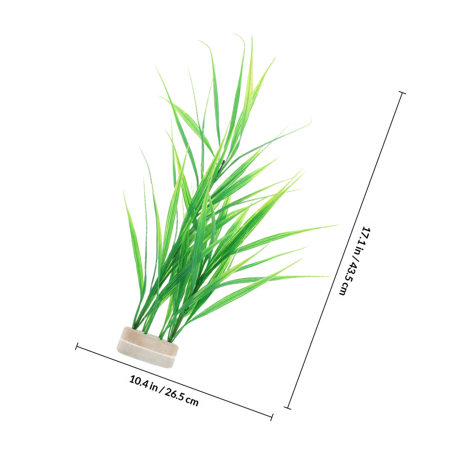 Realistic Artificial Aquarium  - Planted Aquarium Bowl 评论和价格