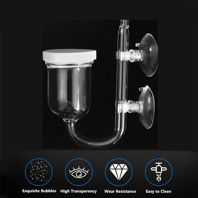 Glass Air Pump Sand Stone Aqua - Aquarium Lily Pipe 评论和价格