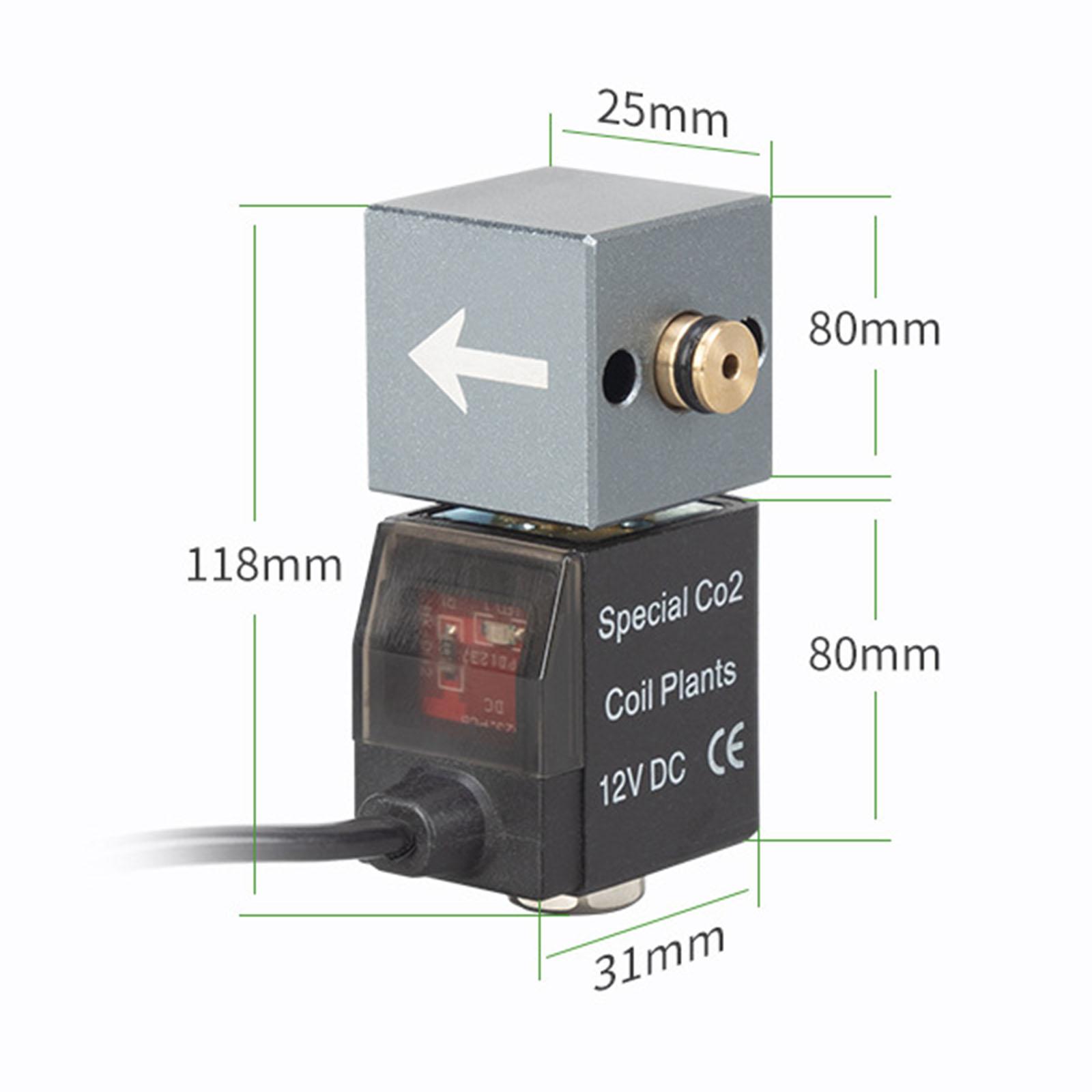 Aquarium CO2 Solenoid Kit Alum - Aquarium Plant No Co2 评论和价格