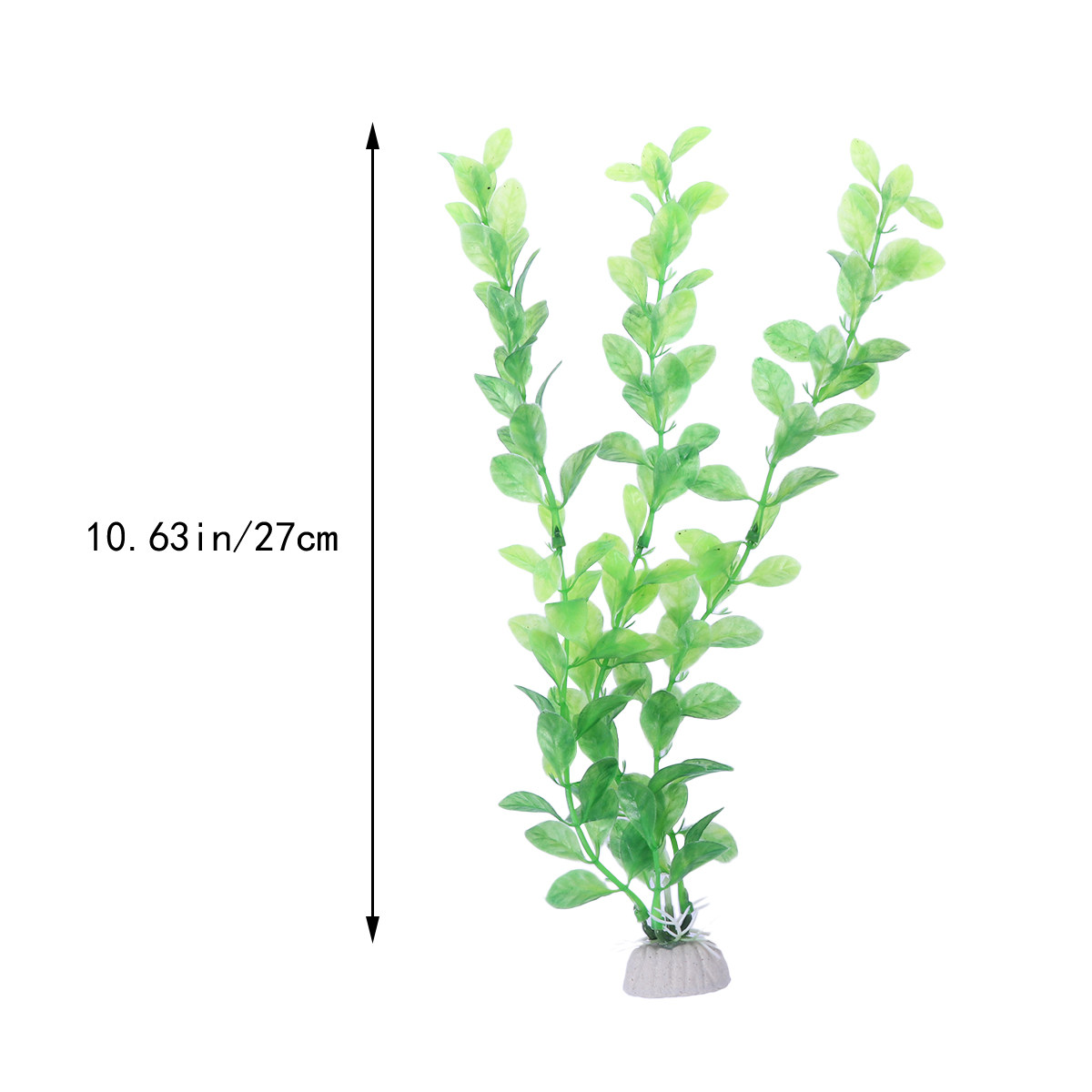 3Pcs Fish Tank Artificial Gree - Non Planted Aquarium Fish 评论和价格