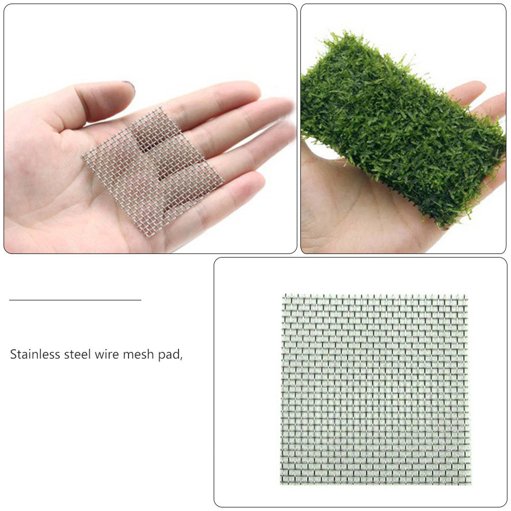 15Pcs Stainless Steel Mesh Pad - Aquarium Planted Plants 评论和价格